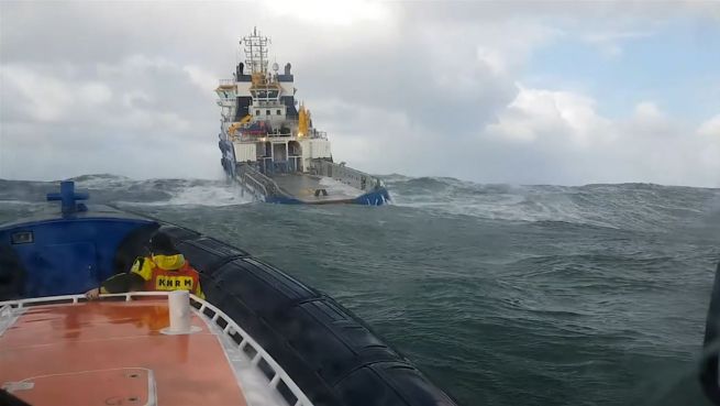 go to Drama auf dänischer See: Sturm ‚Herwart‘ wütet