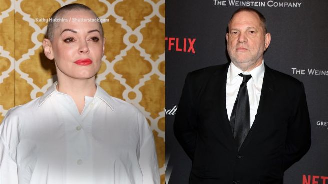 go to Drohung? Rose McGowans Geburtstagsgrüße an Weinstein