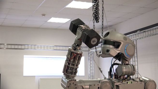 go to Aufräumkommando: Russischer Roboter für Krisengebiete
