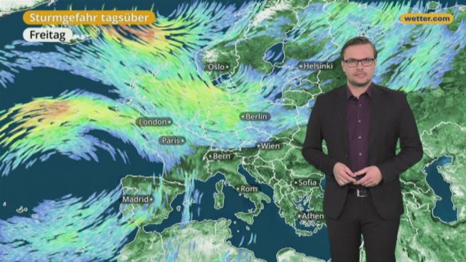 go to Das Wetter in Deutschland am 10. November 2017