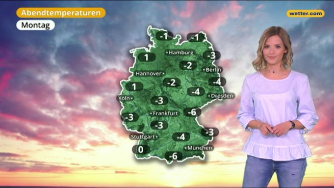 go to Das Wetter in Deutschland am 19. März 2018