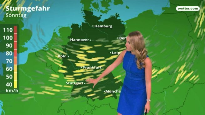 go to Das Wetter in Deutschland am 6. Mai 2018