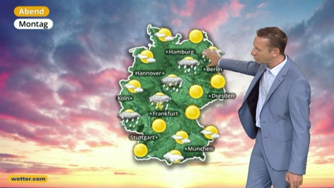 go to Das Wetter in Deutschland am 31. Juli 2017