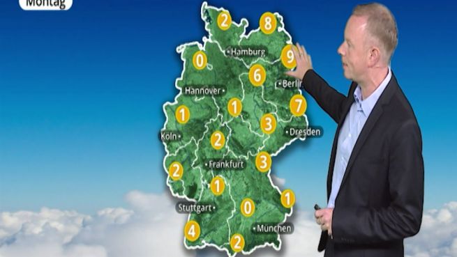 go to Das Wetter in Deutschland am 9. Oktober 2017