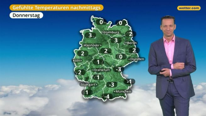 go to Das Wetter in Deutschland am 30. November 2017