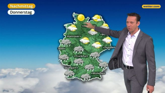 go to Das Wetter in Deutschland am 4. Januar 2018