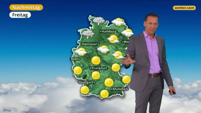 go to Das Wetter in Deutschland am 27. April 2018
