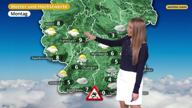 go to Das Wetter in Deutschland am 13. November 2017