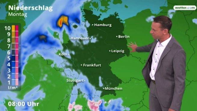 go to Das Wetter in Deutschland am 30. April 2018