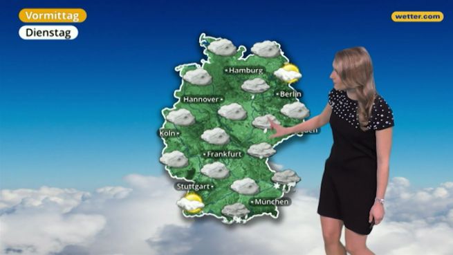 go to Das Wetter in Deutschland am 23. Januar 2018